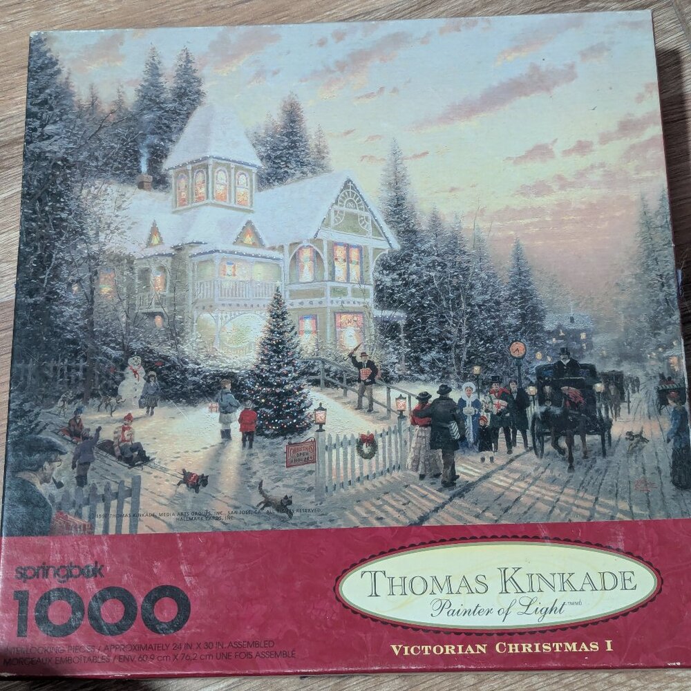 Thomas Kinkade 1000pc puzzle